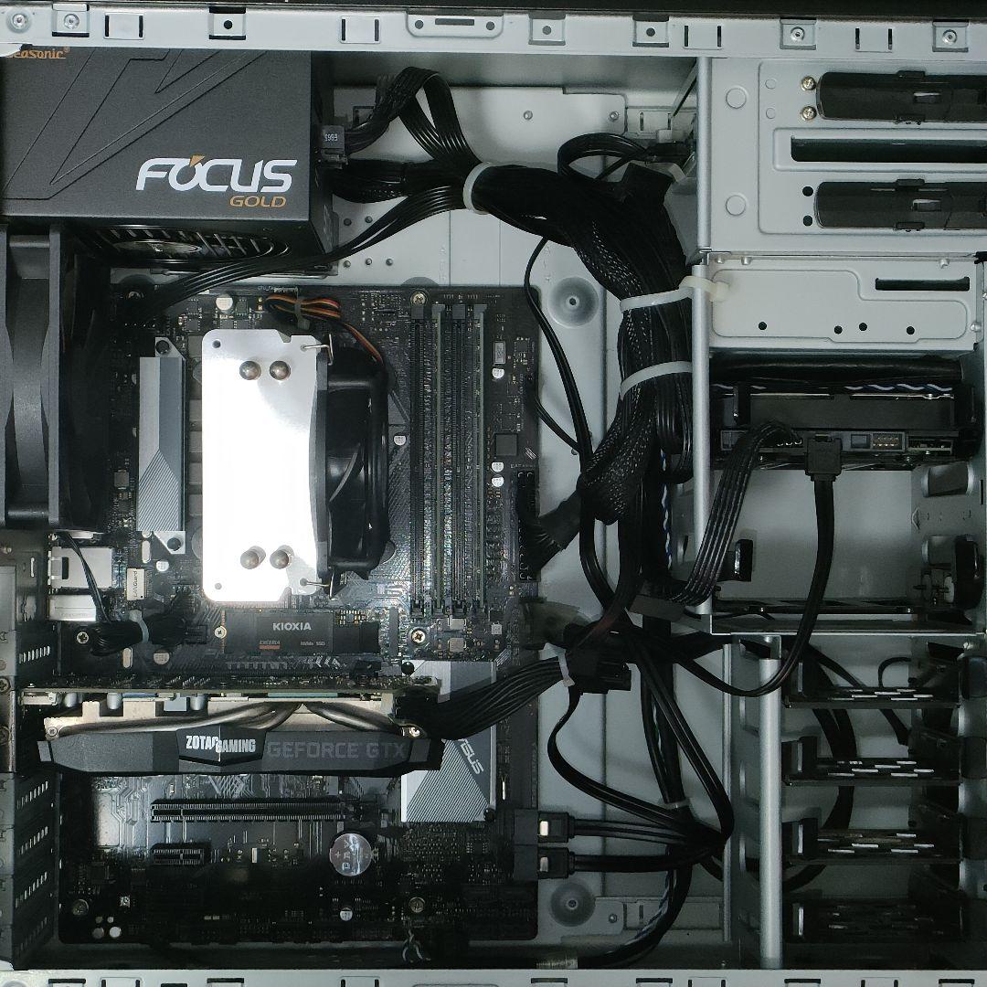 ゲーミング|9700K|GTX1660Ti|16GB|500GB+2TB