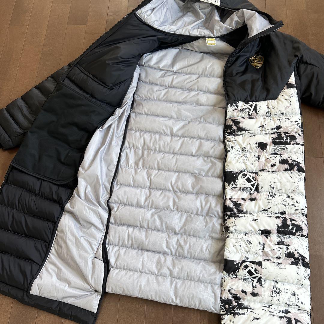 ATHLETA ベンチコート サイズL黒白