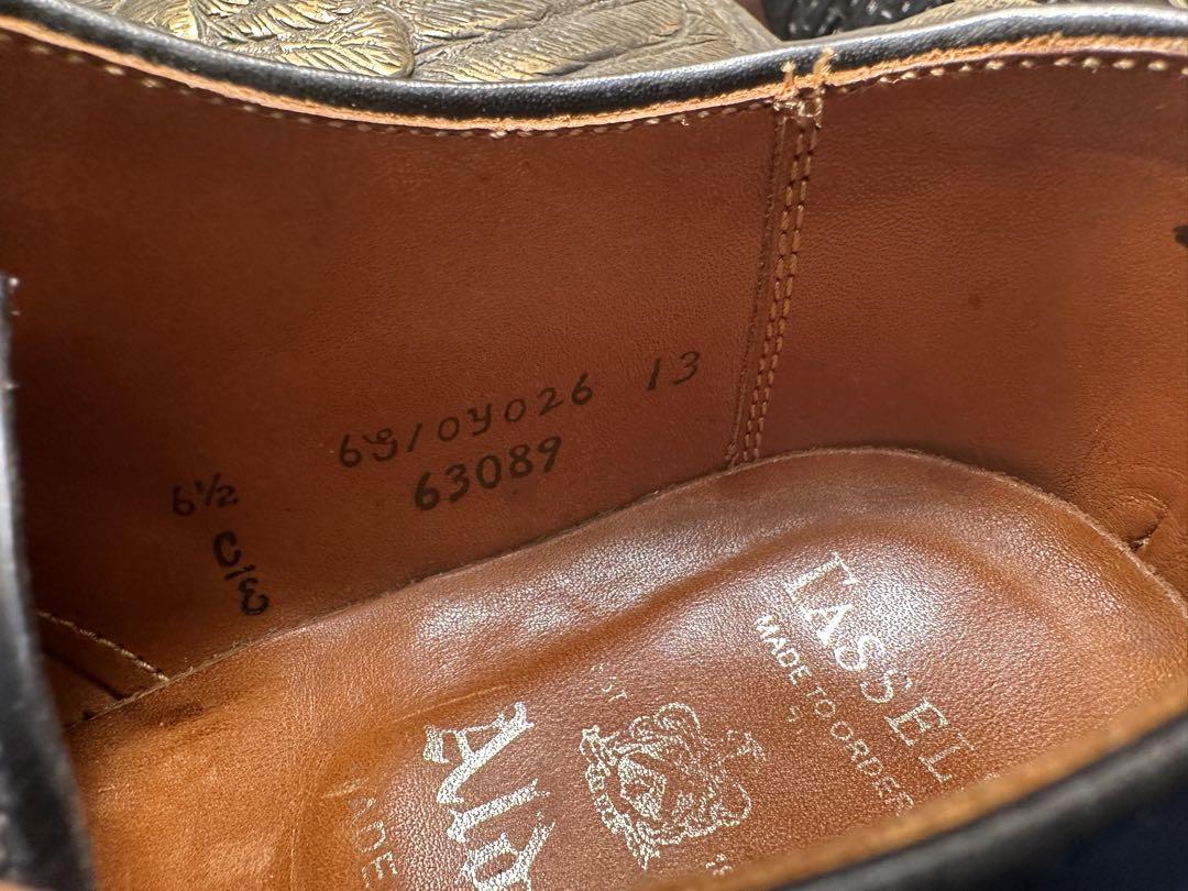 Made in USA⭐︎Alden V-チップ 6.5インチEブラックコードバン