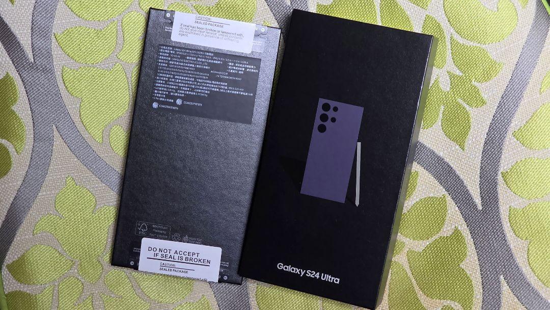 Galaxy S24 Ultra チタニウム バイオレット 512GB 香港版