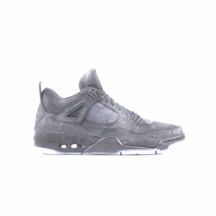 正規品 NIKE × KAWS エアジョーダン4 レトロ グレー すぐドンバス地方 × NIKE 正規品 KAWS グレー レトロ エアジョーダン4 スニーカー