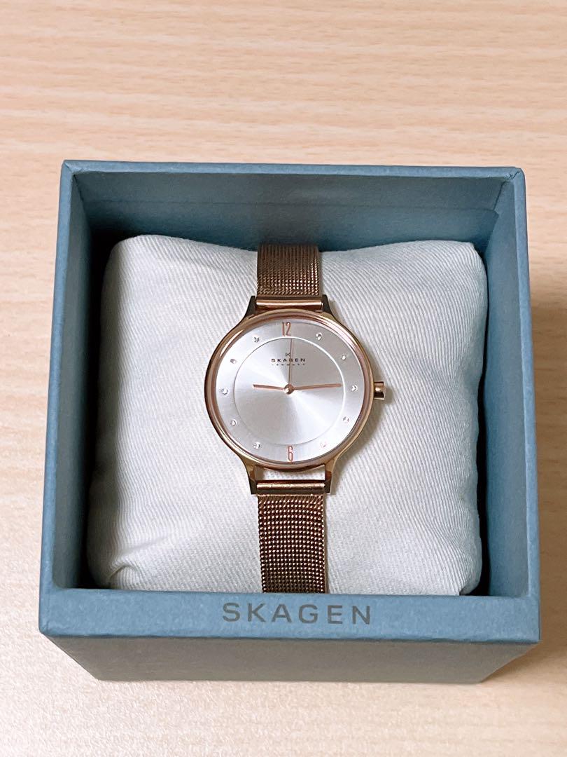 SKAGEN 腕時計 26mm ローズゴールド ステンレス 楽天市場】スカーゲン ローズゴールドトーンの通販