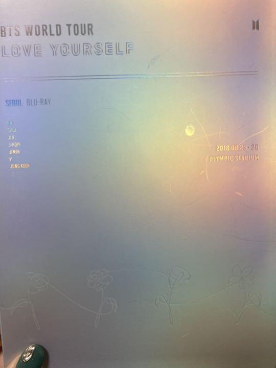 BTS LOVE YOURSELF Blu-ray CD