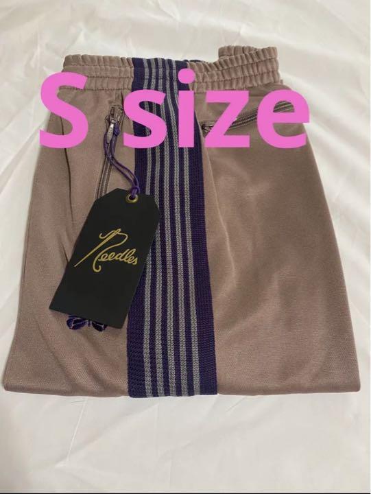 輝い needles トラックパンツ ストレート(Taupe) ♯25200 スラックス 良品質 needles 総柄 ♯1700 Pants track 22ss スラックス
