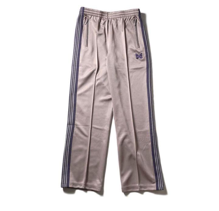 輝い needles トラックパンツ ストレート(Taupe) ♯25200 スラックス 良品質 needles 総柄 ♯1700 Pants track 22ss スラックス