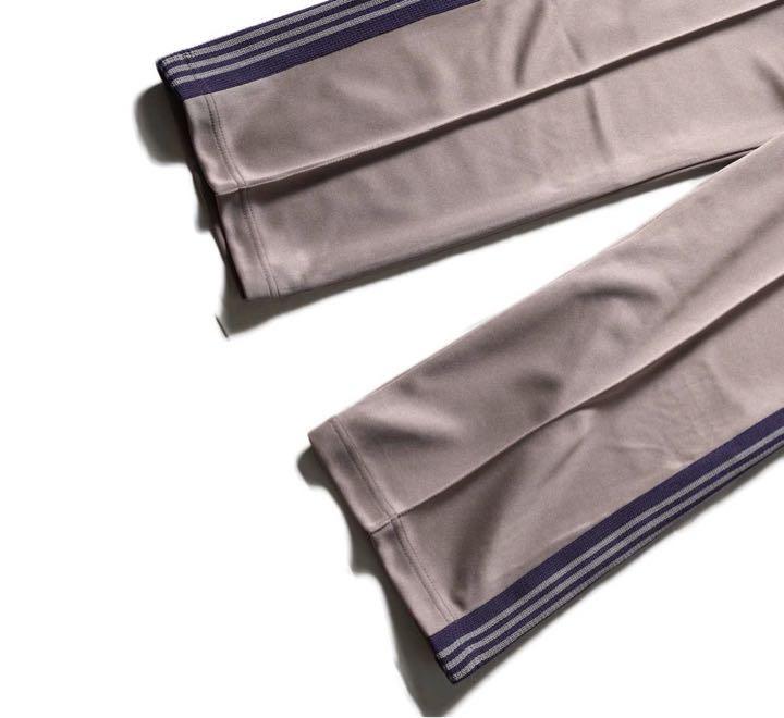 輝い needles トラックパンツ ストレート(Taupe) ♯25200 スラックス 良品質 needles 総柄 ♯1700 Pants track 22ss スラックス