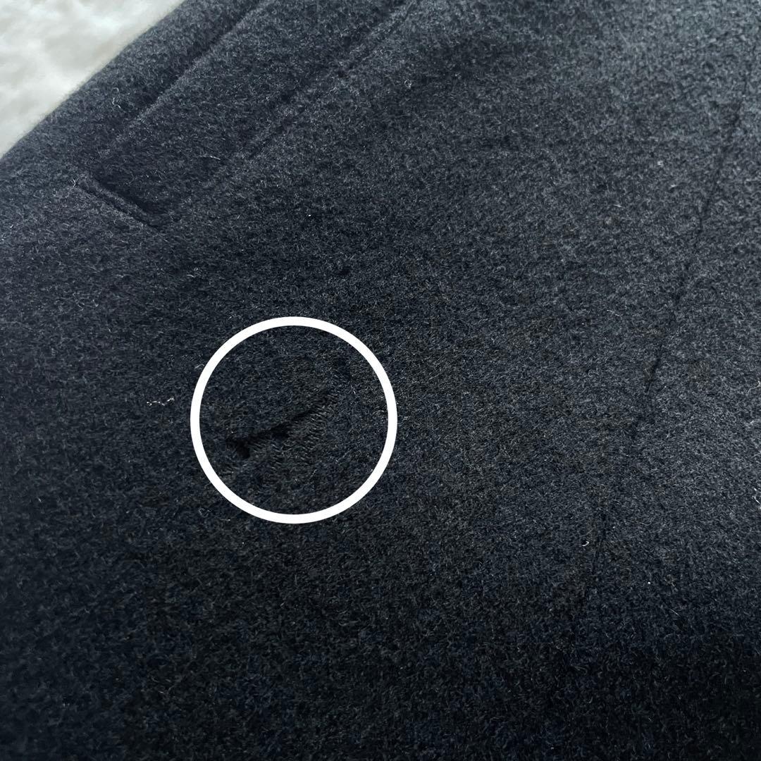 美品 エムズグレイシー 40 L フレアロングコート ウール 美シルエット 黒 美品 エムズグレイシー 40 L フレアロングコート ウール 美シルエット 黒