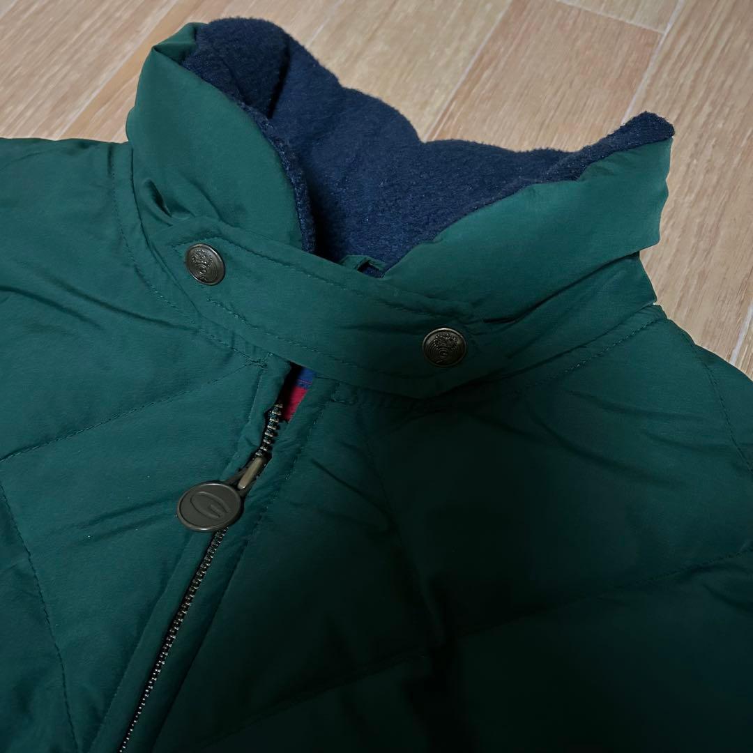 希少 90s GANT キルティング ダウンジャケット M グリーン 希少 90s GANT キルティング ダウンジャケット M グリーン