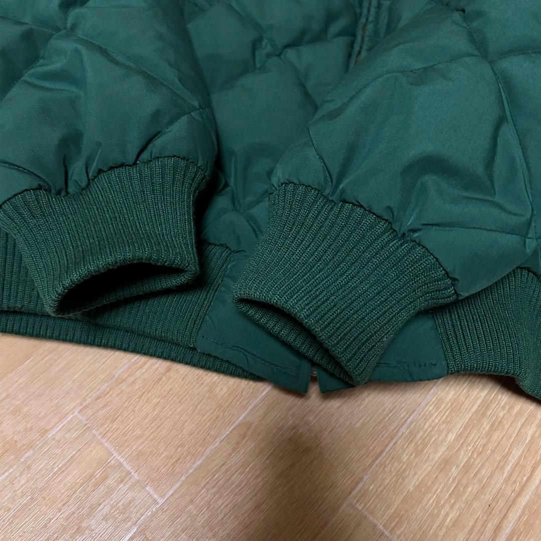 希少 90s GANT キルティング ダウンジャケット M グリーン 希少 90s GANT キルティング ダウンジャケット M グリーン
