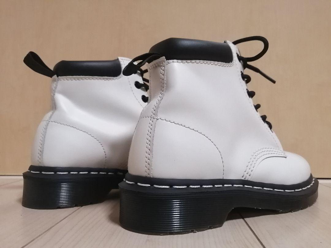 驚きの価格が実現！ Dr.Martens ドクターマーチン 939 6ホールブーツ ホワイト UK3 小物