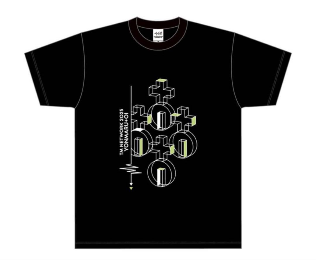 【新品】Tシャツ（XL）/ TM NETWORK 2025 YONMARU+01