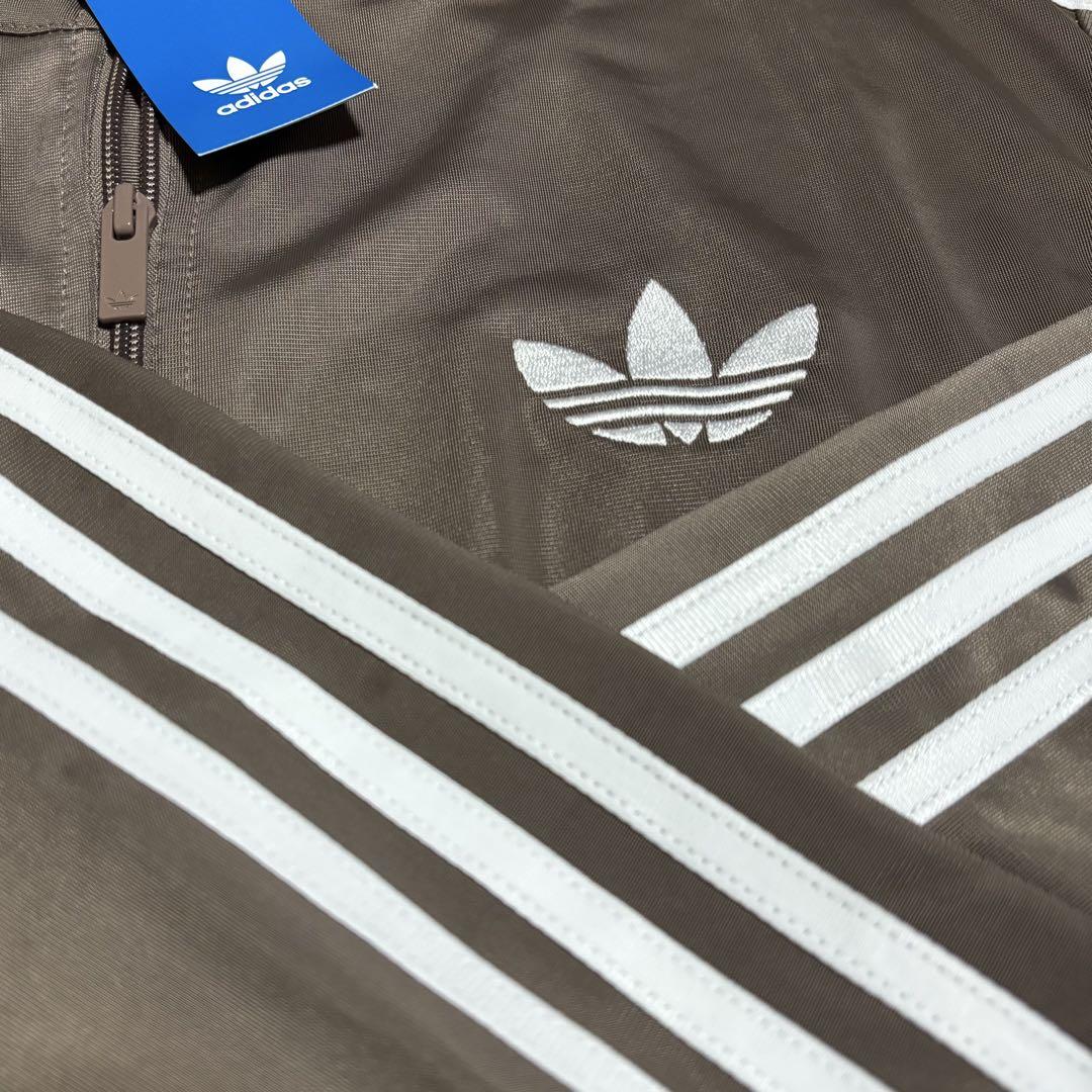 新品M⭐️adidas スナイデル トラックジャケット モカブラウン×ホワイト 新品M⭐️adidas スナイデル トラックジャケット モカブラウン