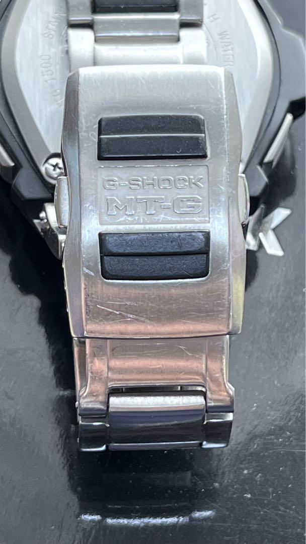 G-SHOCK MT-G 1500-9AJF 腕時計 ブラック/シルバー