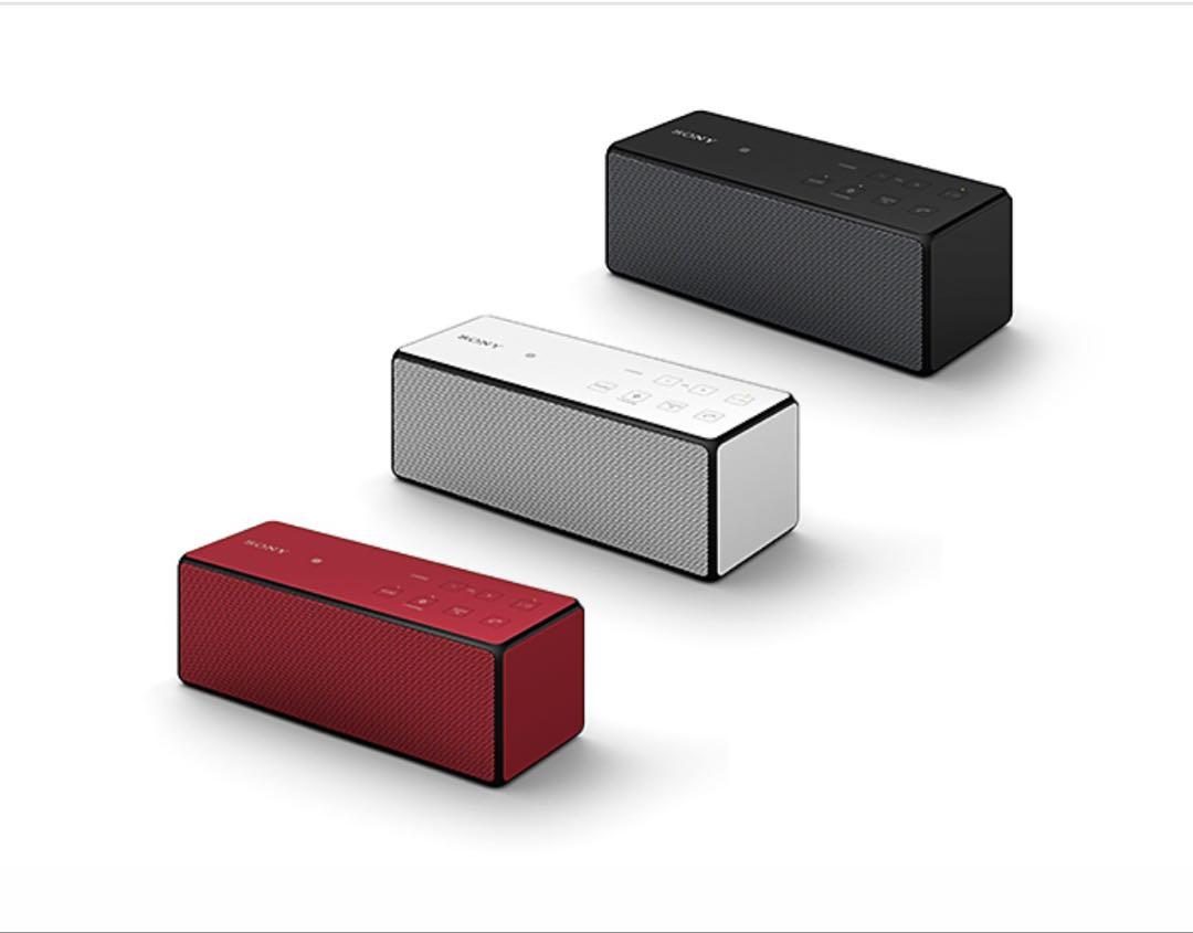 SONY ソニー Bluetooth スピーカー レッド USBケーブルセット