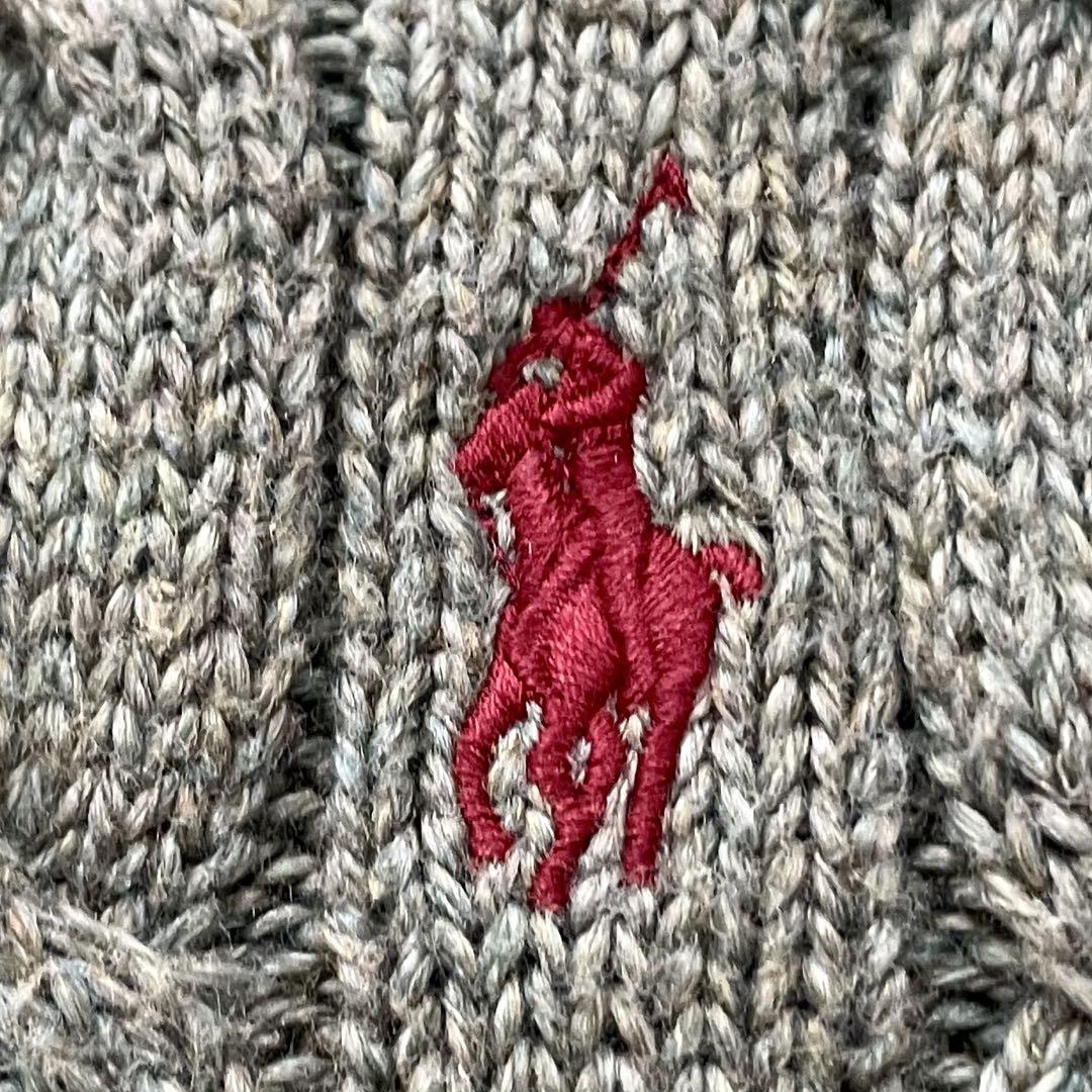 POLO RALPHLAUREN★ケーブルニット★刺繍 選べる【ラルフローレン】人気カスタマイズ刺繍ケーブルニット