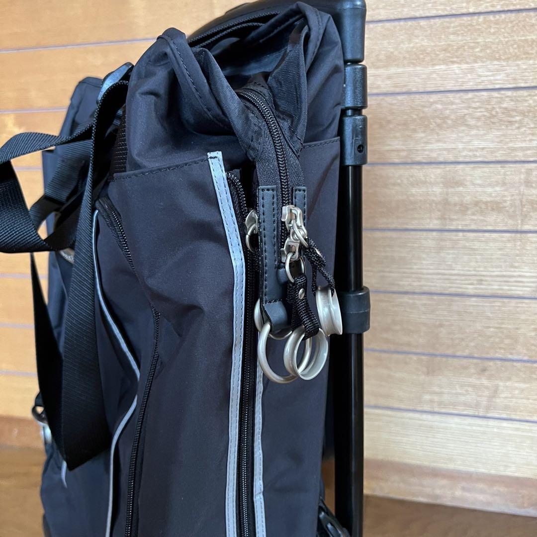 【美品】 スワニー　ウォーキングバッグ　キャリー　椅子付き 2WAY SWANY