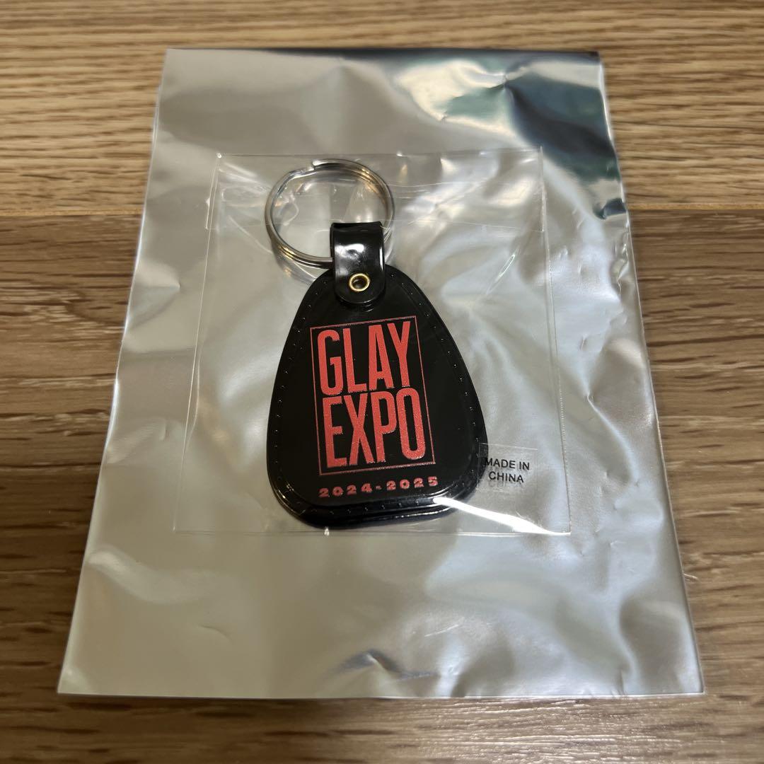 GLAY ランダムグッズ　タグキーホルダー レッド