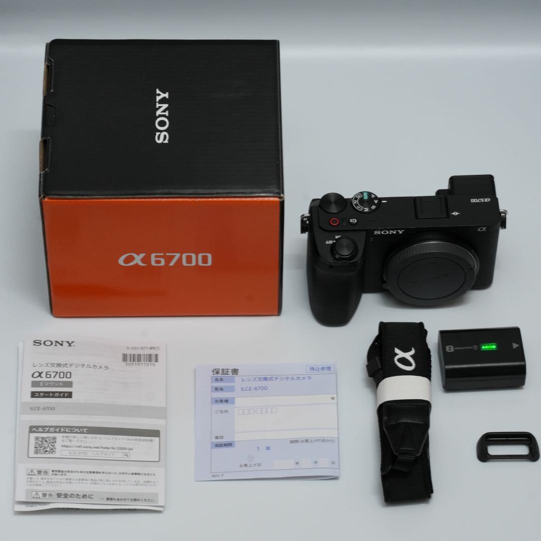 Sony α6700 ILCE-6700 未使用未開封 Amazon.co.jp: Sony ILCE-6700 APS-C Mirrorless SLR Camera