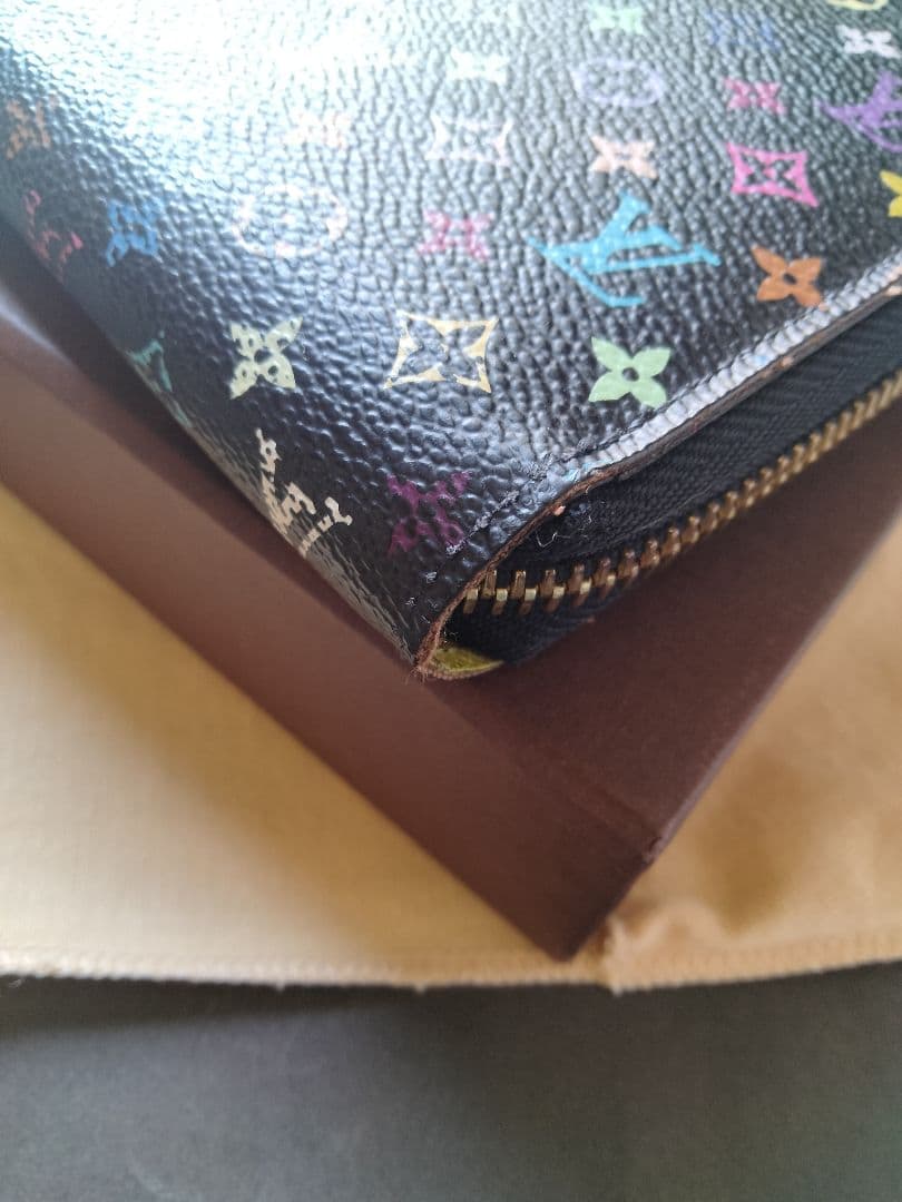 極上品 ルイヴィトンモノグラムジッピーウォレットーマルチカラー 極上品 ルイヴィトンモノグラムジッピーウォレットーマルチカラー