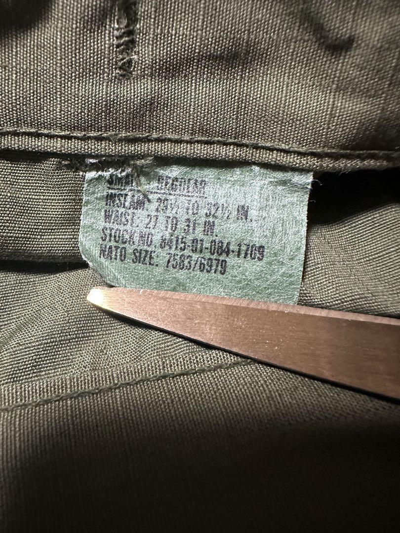 US ARMYジャングルファティーグパンツ 4th