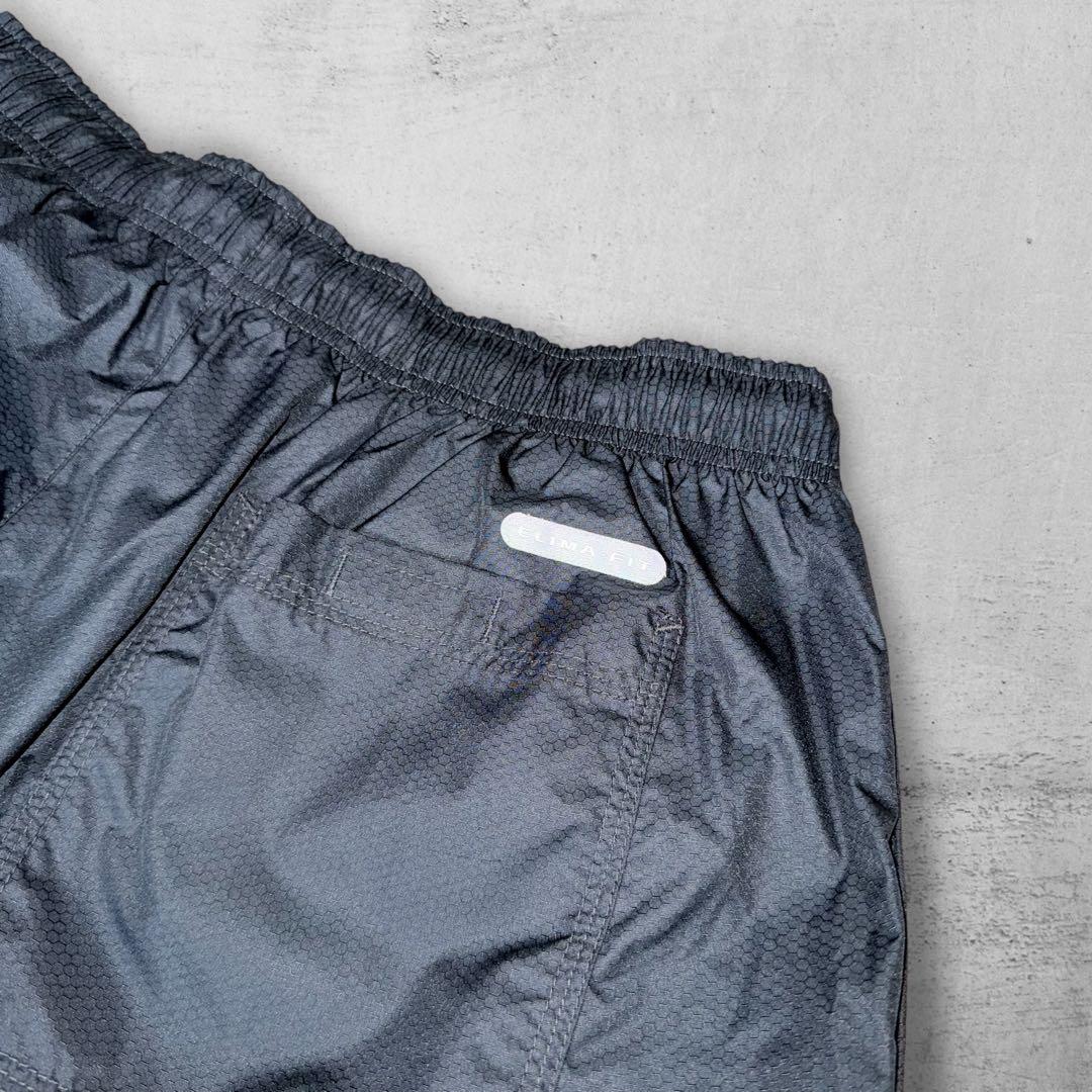 【00's】NIKE CLIMA-FIT 裾ドロスト カーゴパンツ 黒