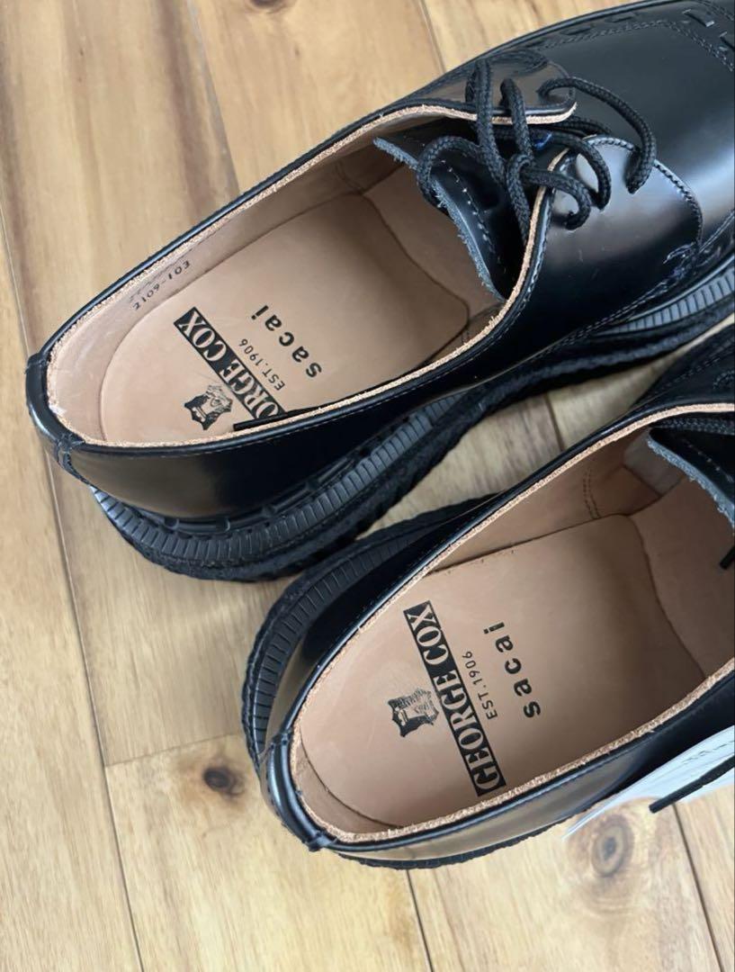 sacai george cox 革靴　シューズ　サカイ　ジョージコックス