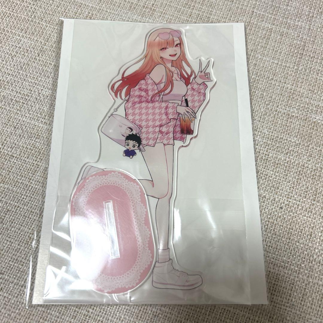 着せ恋展 ビックアクリルスタンド 喜多川海夢 ピンクコーデ
