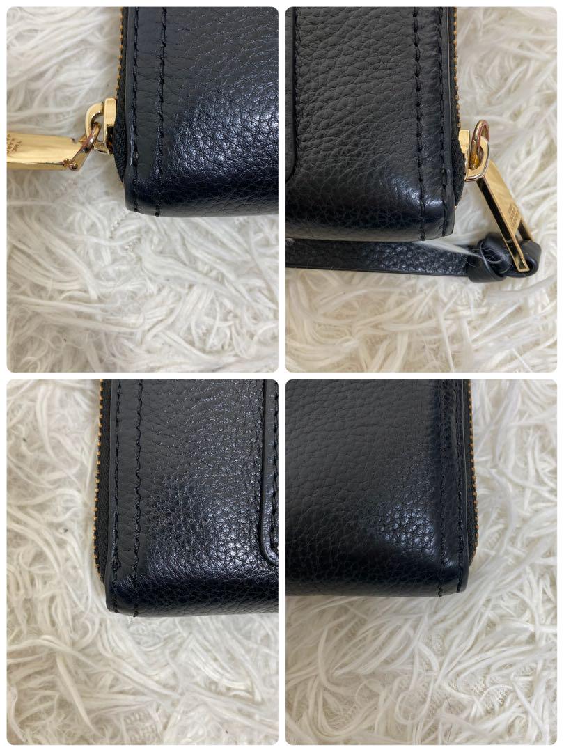 MARCJACOBS✨長財布オールレザーラウンドファスナー ウォレット