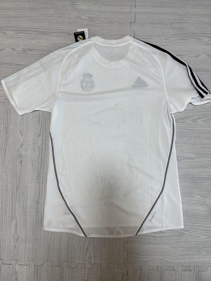 レアル・マドリード サイン入りシャツ adidas