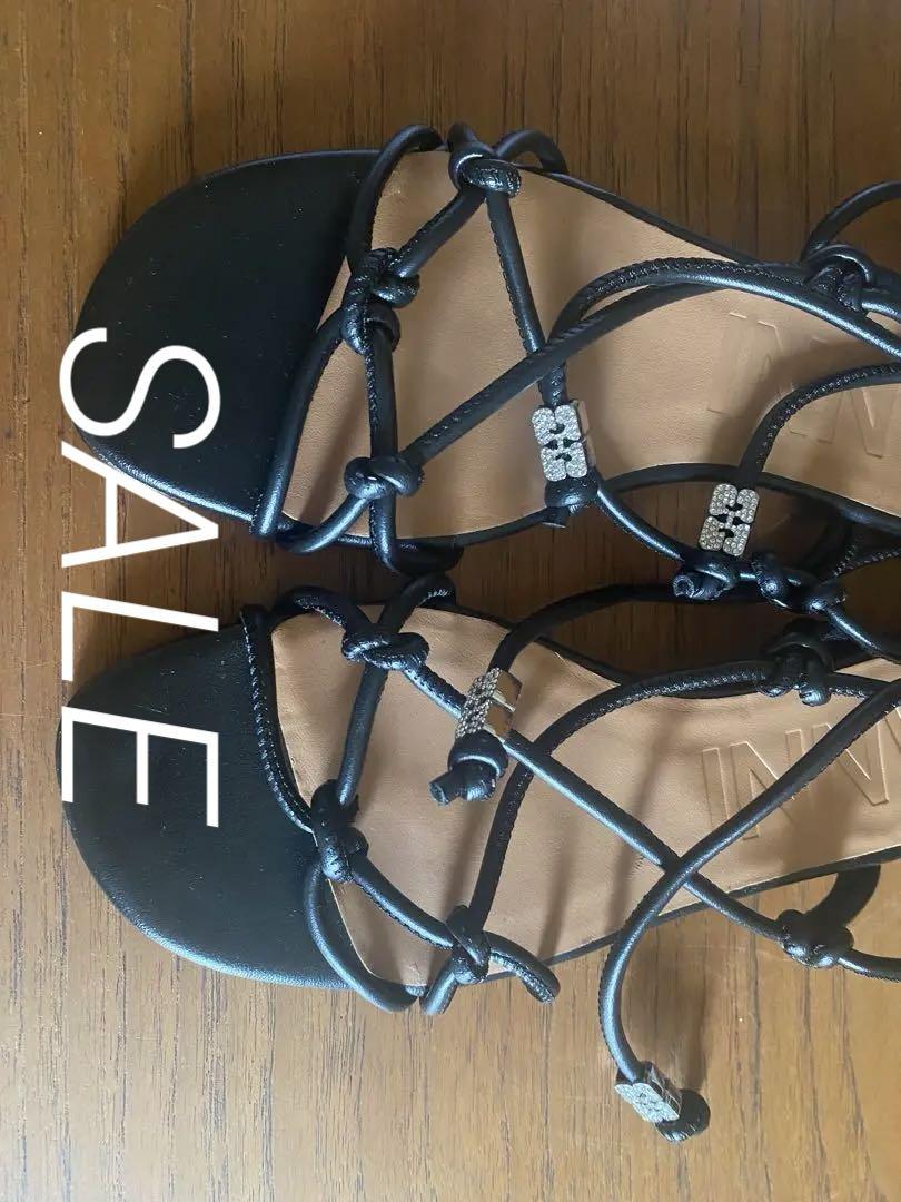 GANNIガニー knot sandal