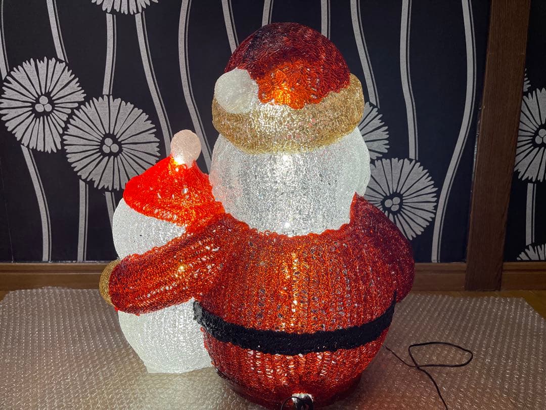 サンタ＆スノーマン目立った傷や汚れなし