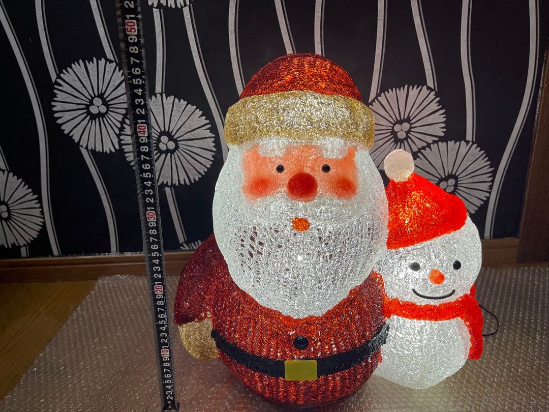 サンタ＆スノーマン目立った傷や汚れなし