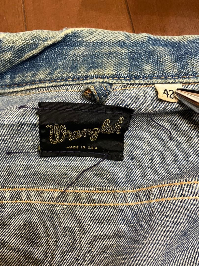 vintage wrangler 24mjz ラングラー　ヴィンテージ_6