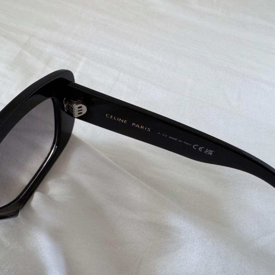正規 CELINE サングラス トリオンフ ロゴ ブラック セリーヌ