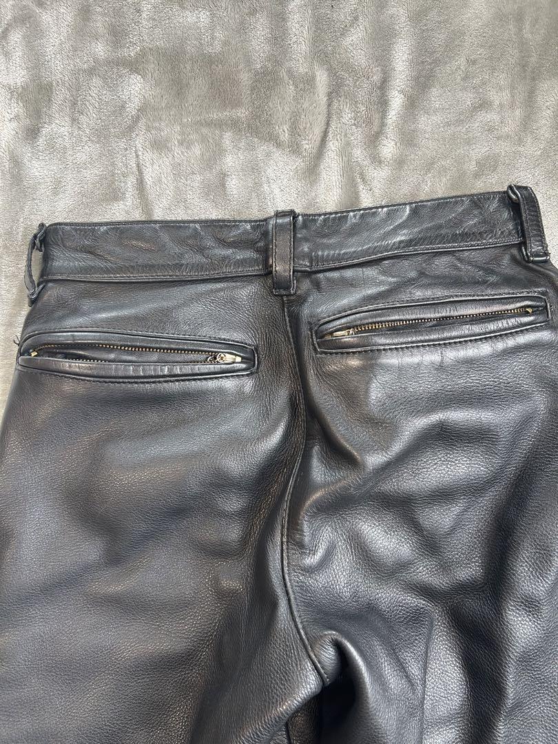 本日セール中！！【美品】VANSON レザーパンツW29 バンソン　USA製