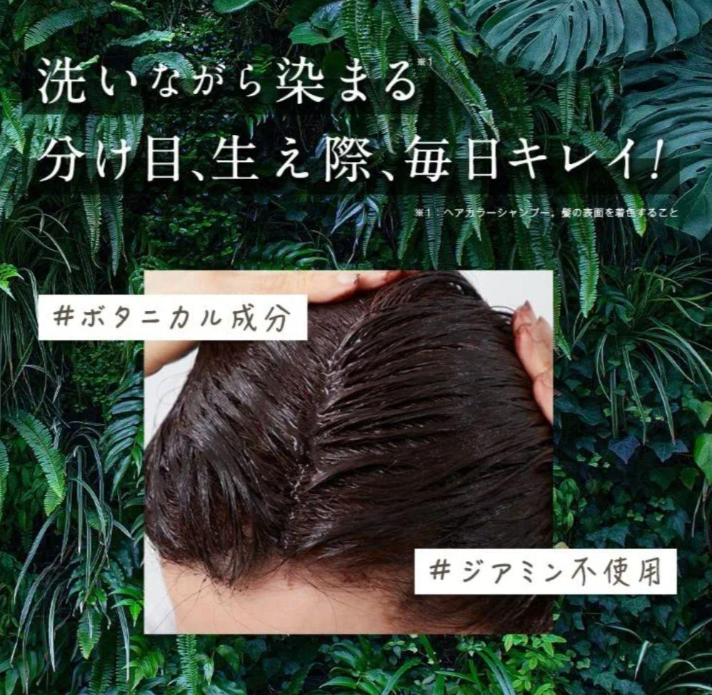 新品未開封 ボタニカル カラークリームシャンプー ダーク