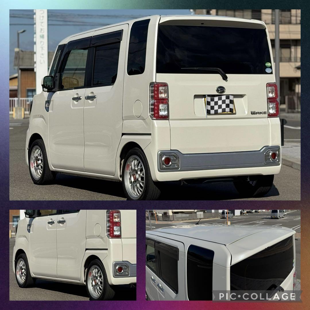 ⭐️新着‼️DAIHATSU ウェイクG・SA ターボ　ワンオーナー BBS⭐️