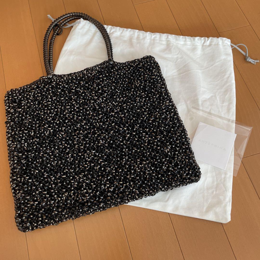 極美品 ANTEPRIMAワイヤーバッグスタンダード スクエア ラージ 正規品 画像1