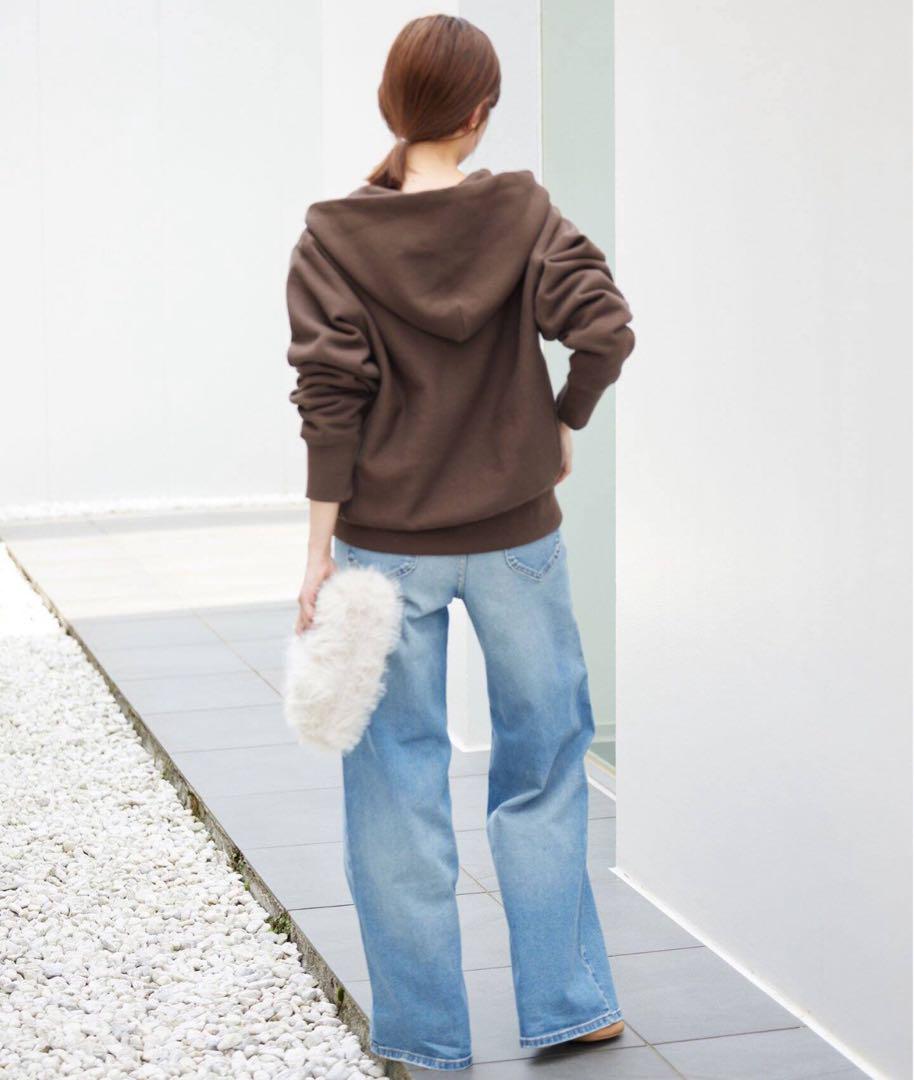 【美品】SLOBE IENA チャンピオンSLOBE別注 ダブルジップ パーカー