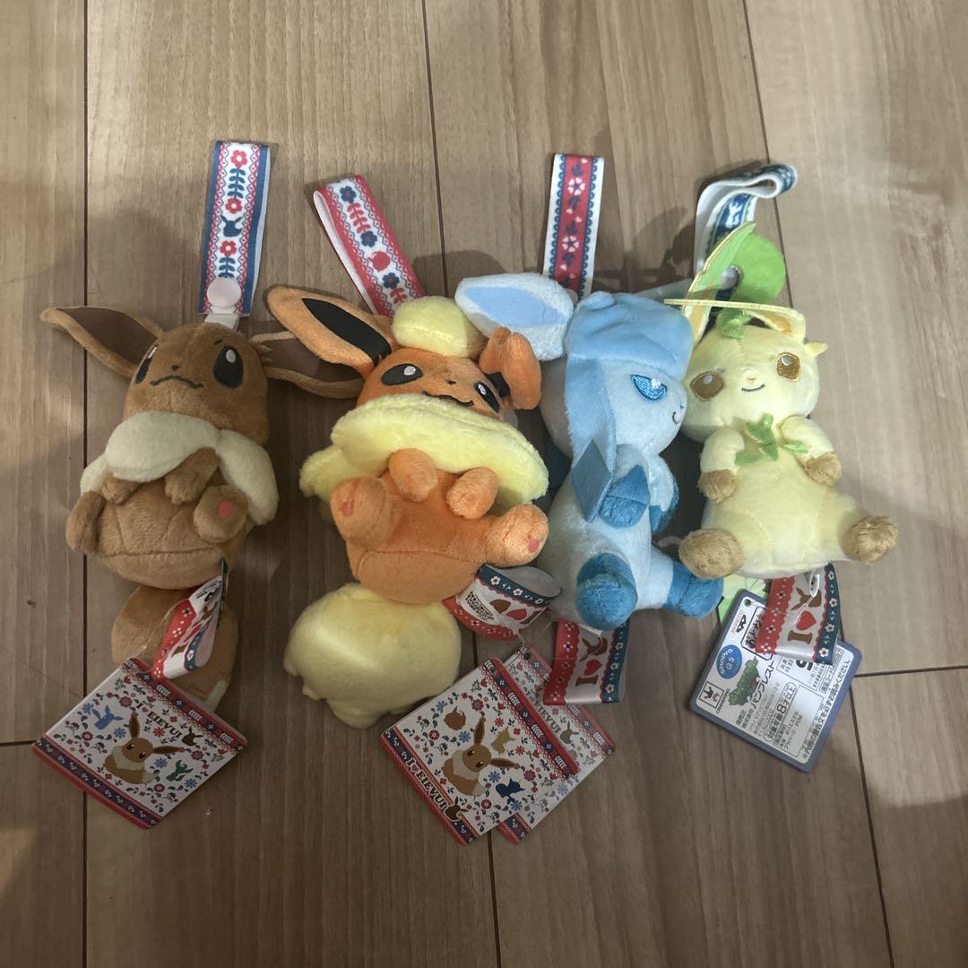 ポケモン I LOVE EIEVUI カバンに付けられる でっかいぬいぐるみ