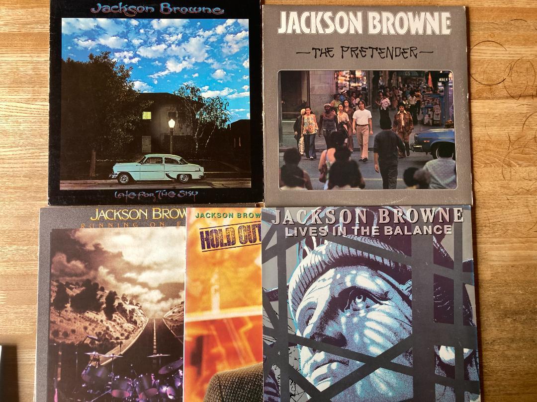Jackson Browne 5枚まとめて