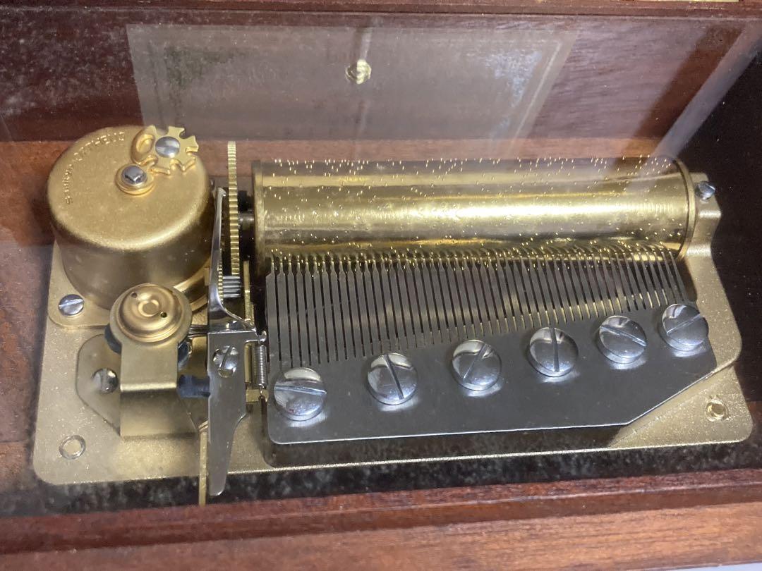 Sankyo　オルゴール　ORPHEUS オルフェウス 50弁訳アリ　マホガニー