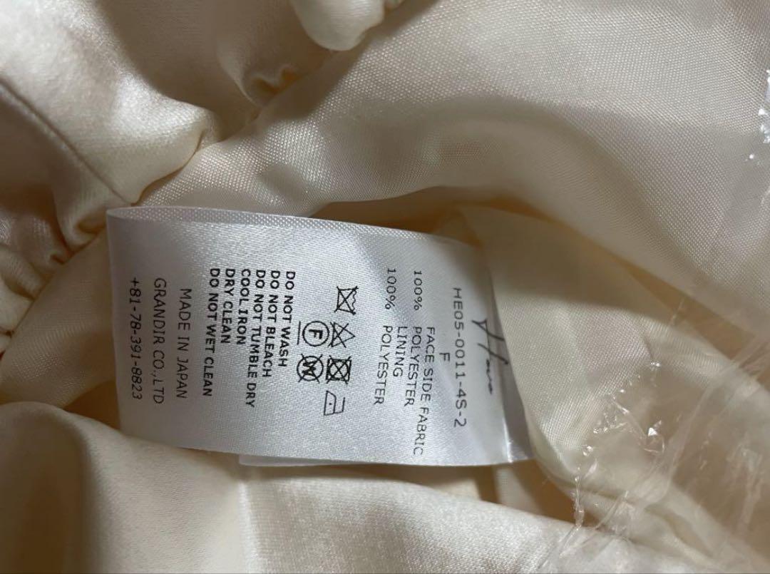 heve クラウドブルゾン バニラ新品未使用