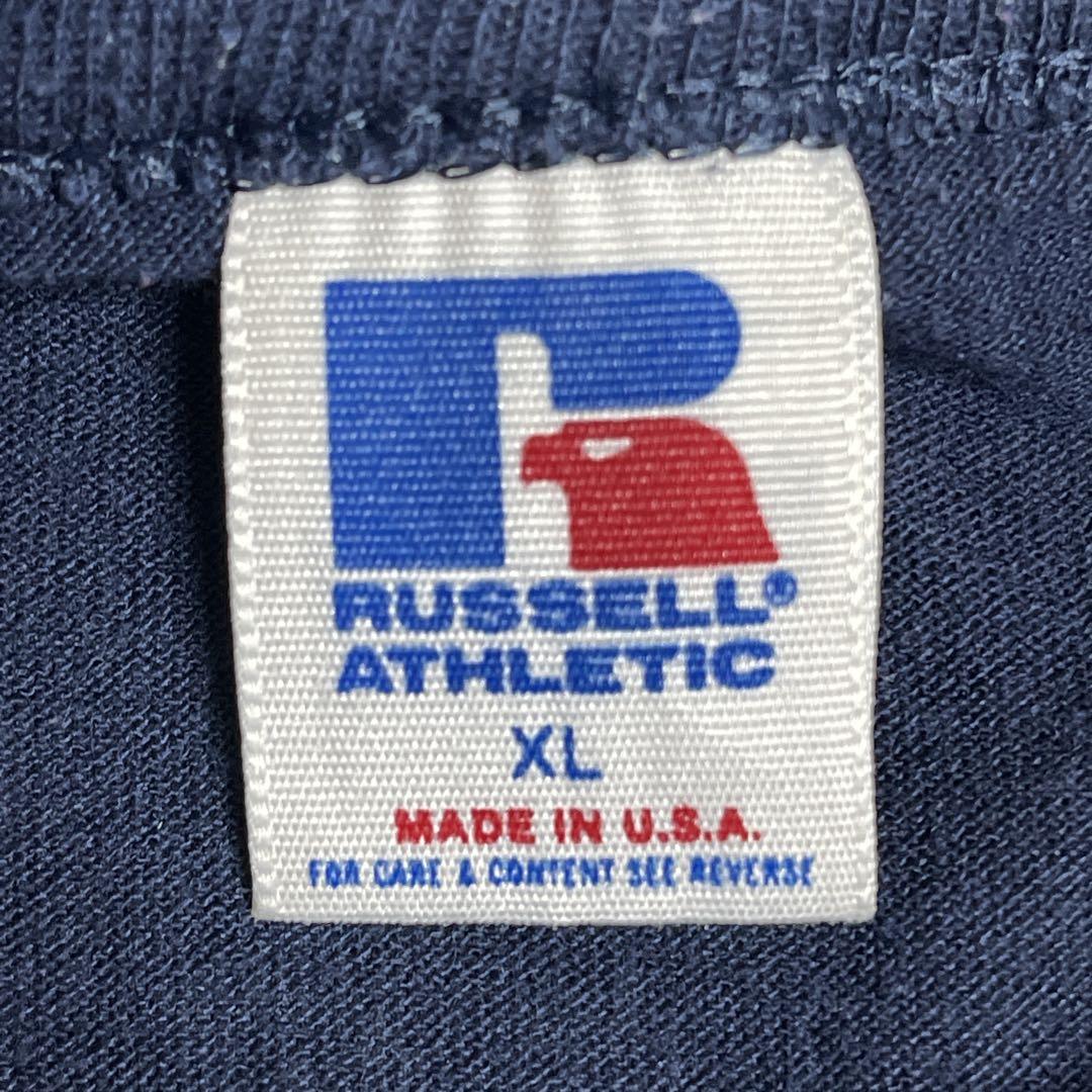 90s ラッセル カレッジtシャツ USA製 グッドレギュラー