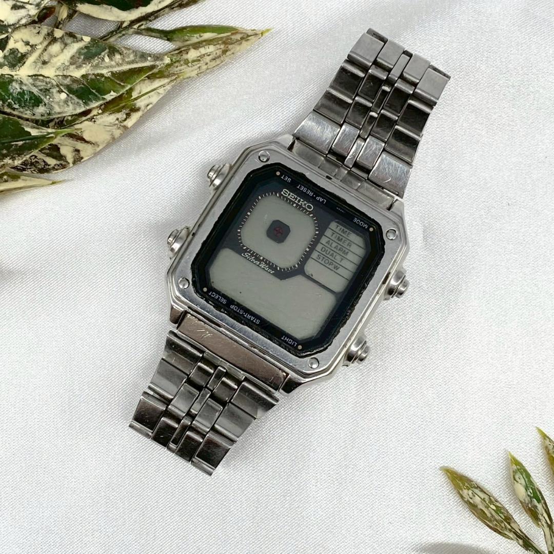 SEIKO デジボーグ G757-5010 SilverWave 腕時計
