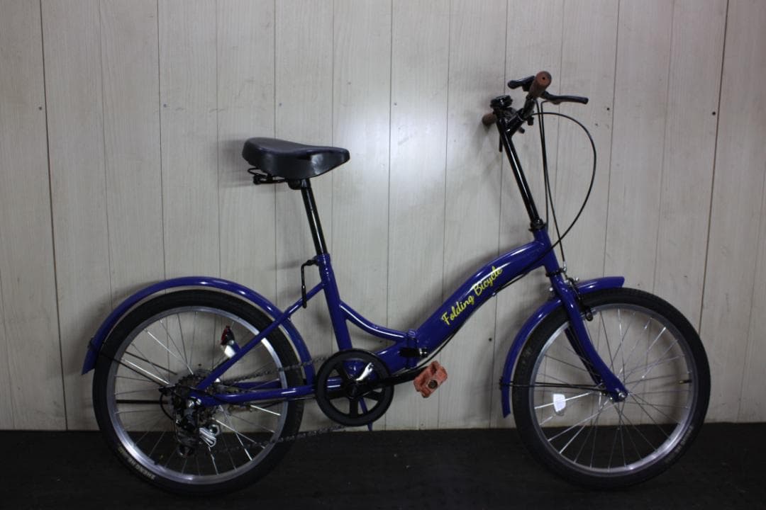 シマノ6速 折りたたみ自転車目立った傷や汚れなし