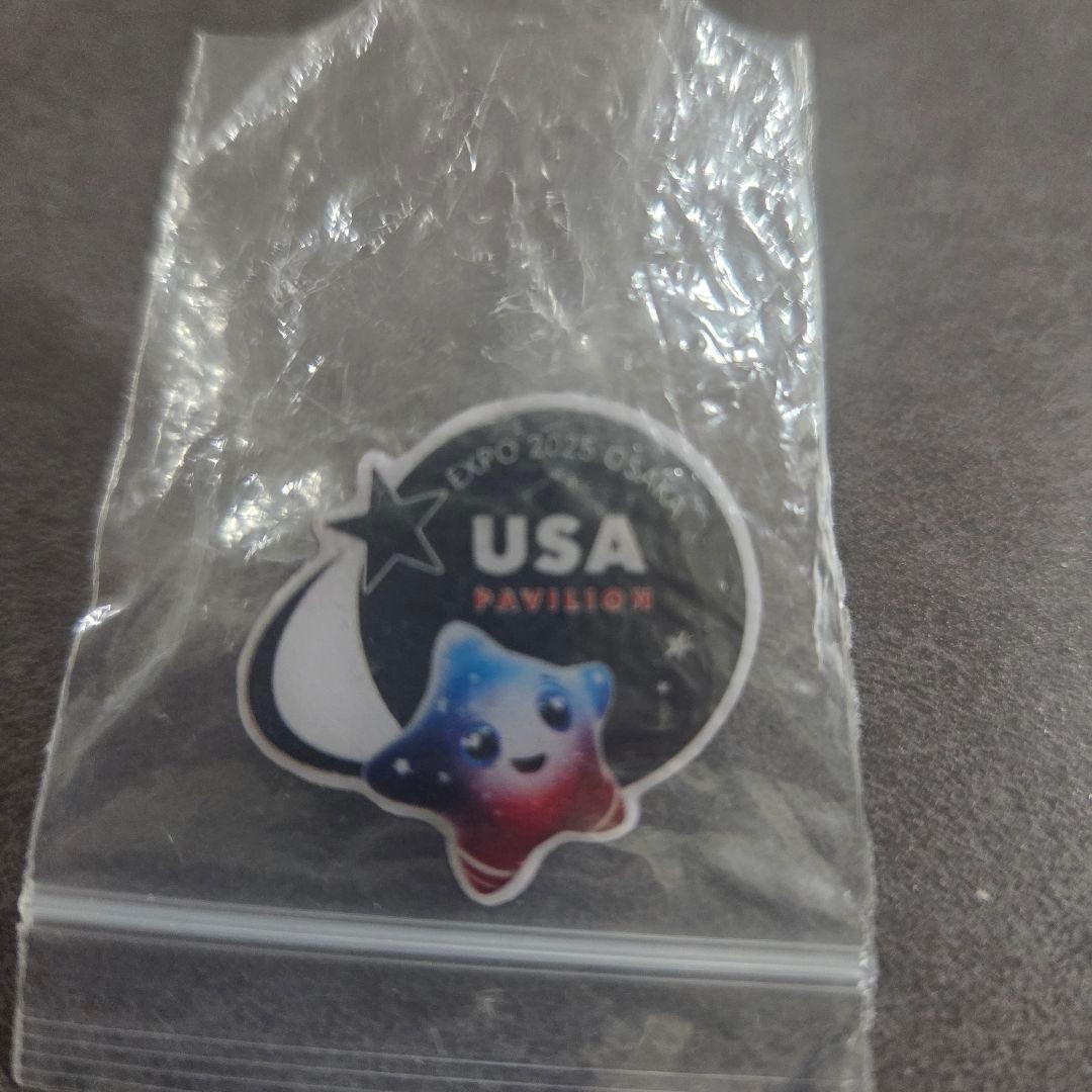 【激レア非売品】EXPO 2025 OSAKA USA パビリオン ピンバッジ