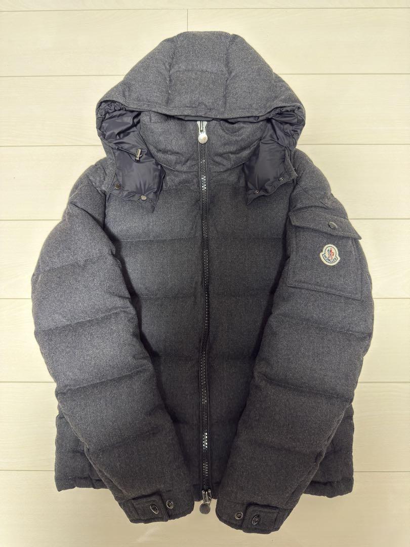 【美品】MONCLER MONTGENEVRE モンジュネーブル グレー2