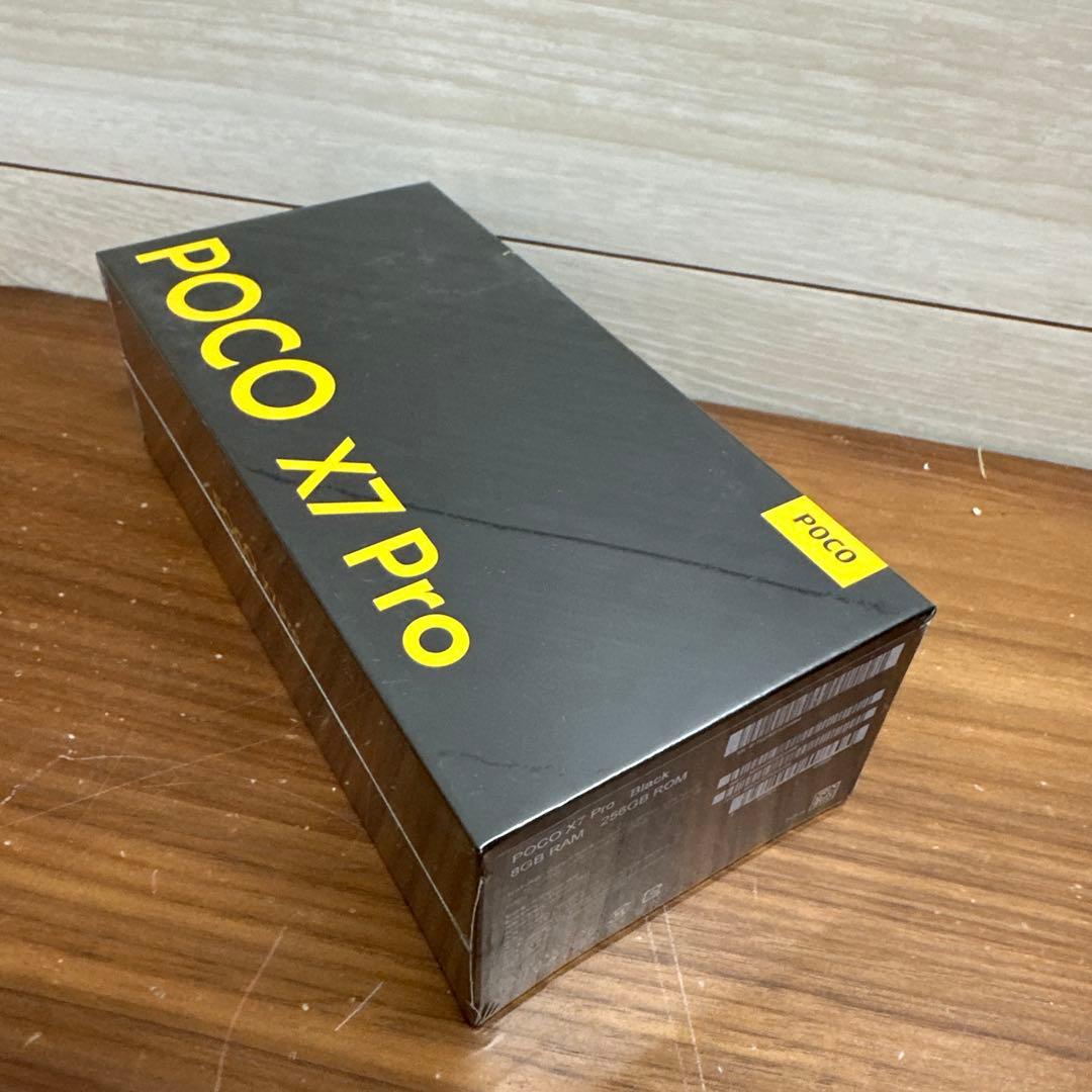 POCO X7 Pro 8GB 256GB ブラック simフリーXiaomi