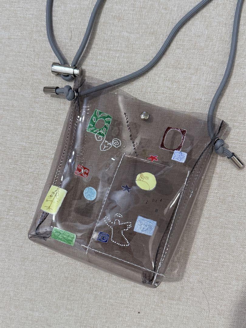 羊文学　Ⅲ ライブグッズ　クリアサコッシュ　designed by opnner